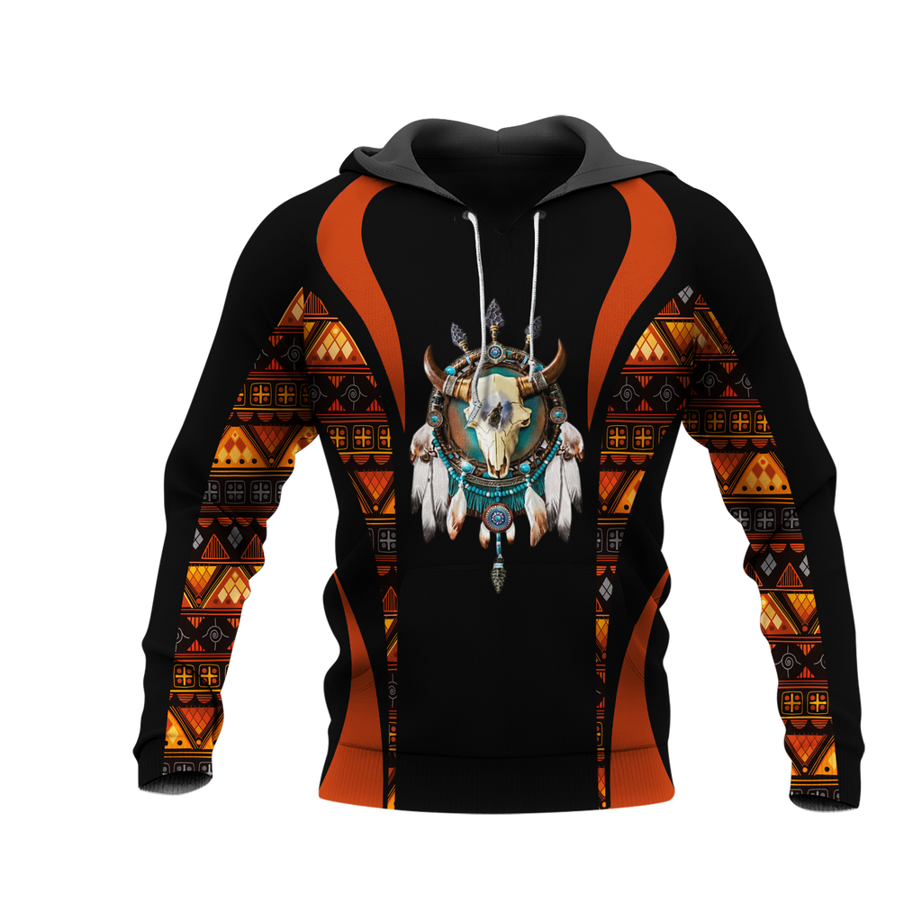 Powwow StoreHD0011553 Pattern Native Pride 3D Hoodie