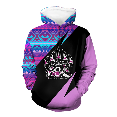 Powwow StoreHD0012151 Pattern Native Pride 3D Hoodie