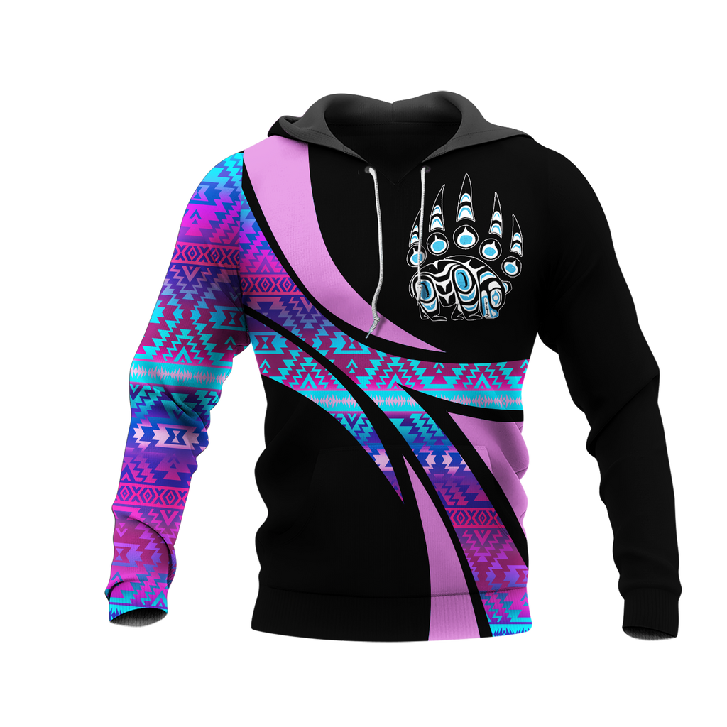 Powwow StoreHD0011852  Pattern Native Pride 3D Hoodie