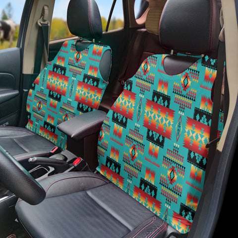 GB-NAT00046-01 Pattern Native Vest Style Car Seat Cover