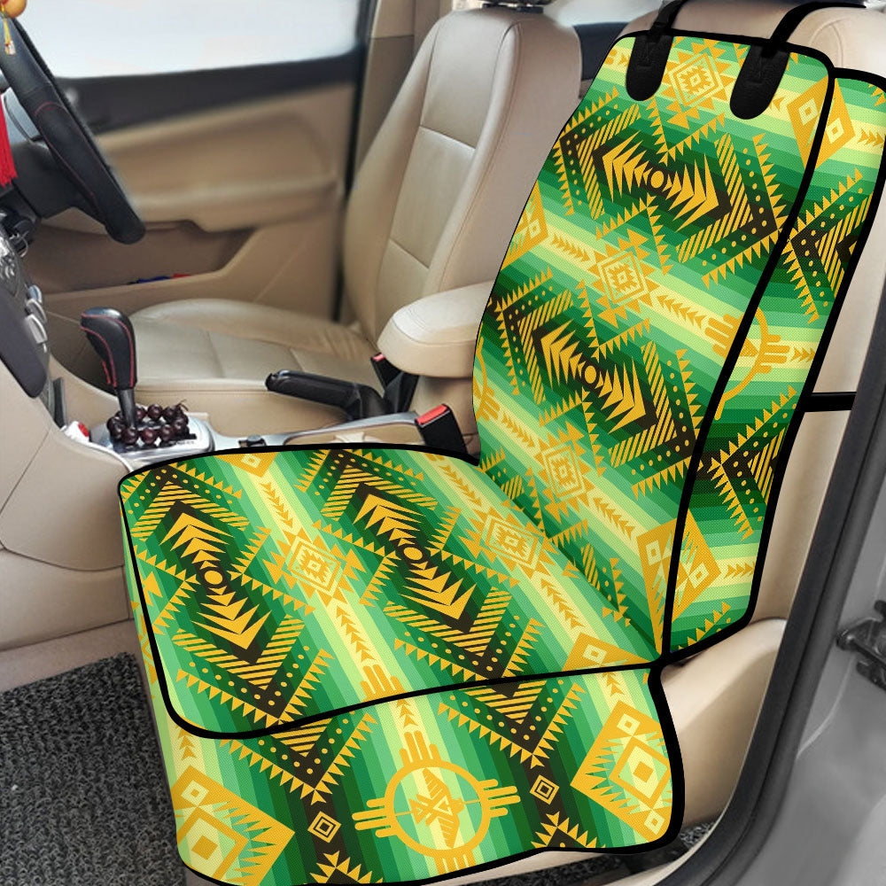 250325M10 Native American Waterproof Car Front Seat Cover for Pet