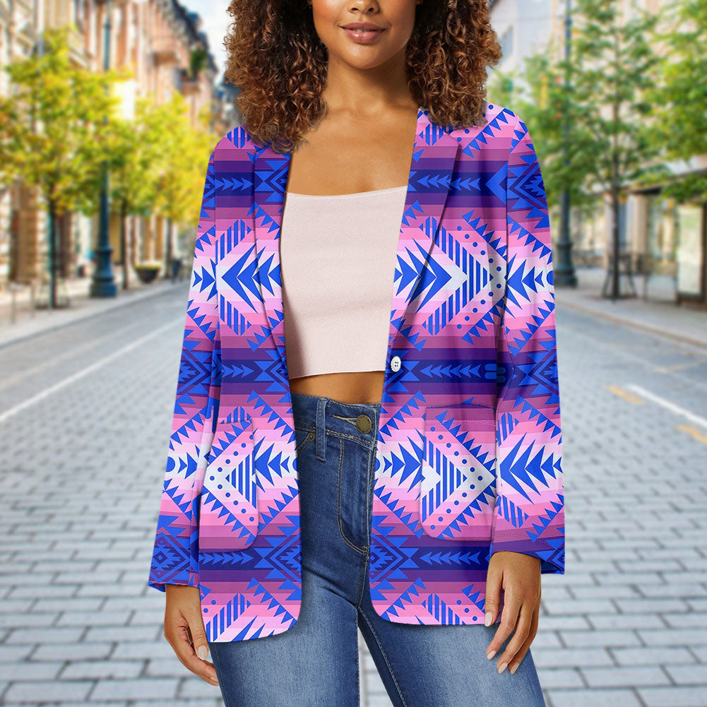 250325M10v2 Native American Ladies Casual Blazer
