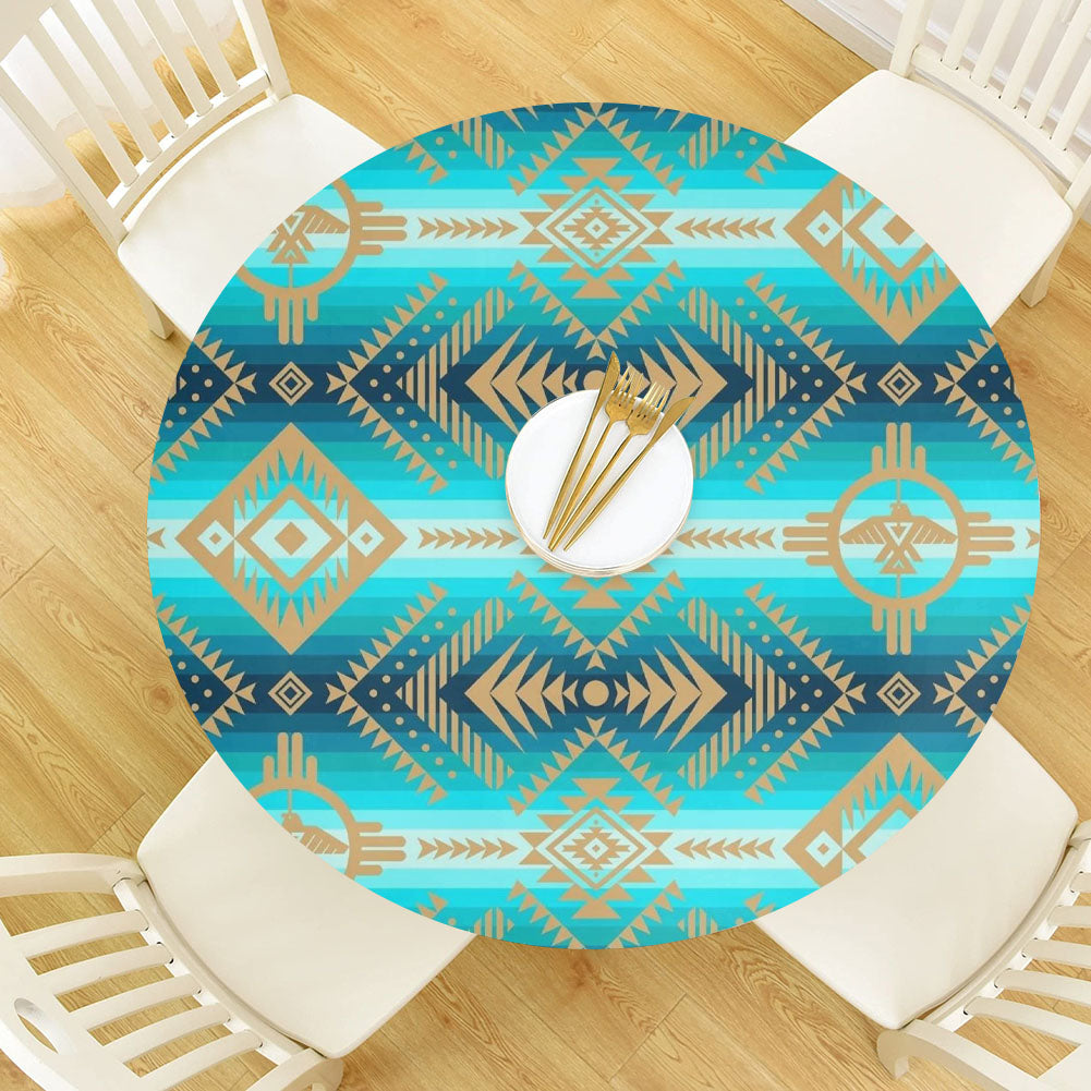 250325M10v3 Native American Round Table Set