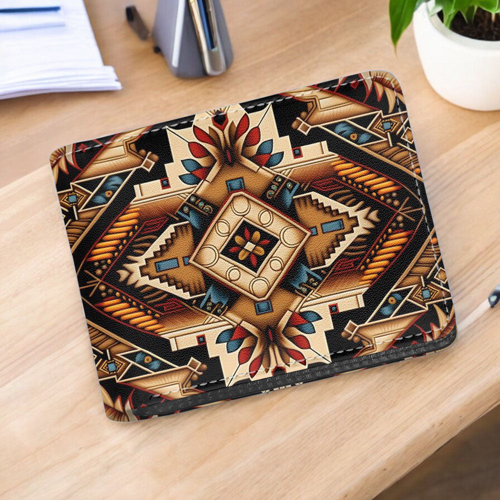 250411M03 Native American Men Wallet