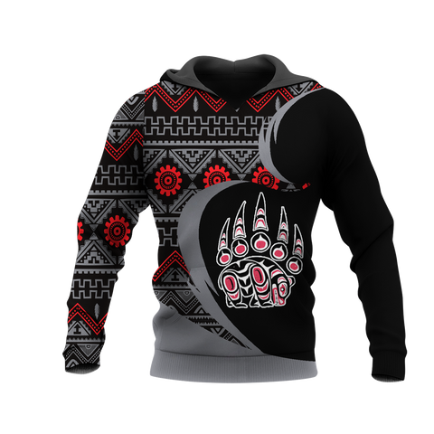 Powwow StoreHD0011219 Pattern Native Pride 3D Hoodie