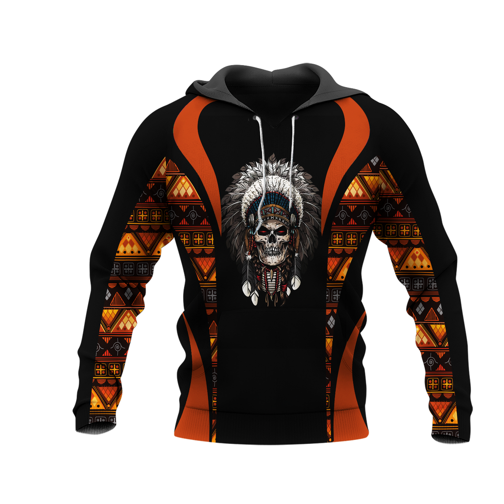 Powwow StoreHD0011554 Pattern Native Pride 3D Hoodie