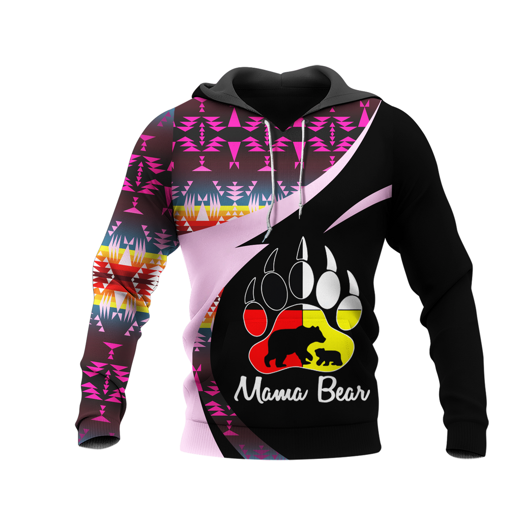 Powwow StoreHD0011288 Pattern Native Pride 3D Hoodie