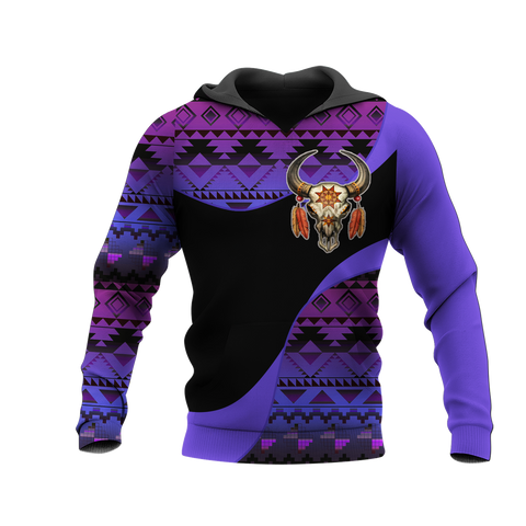 Powwow StoreHD0012008 Pattern Native Pride 3D Hoodie