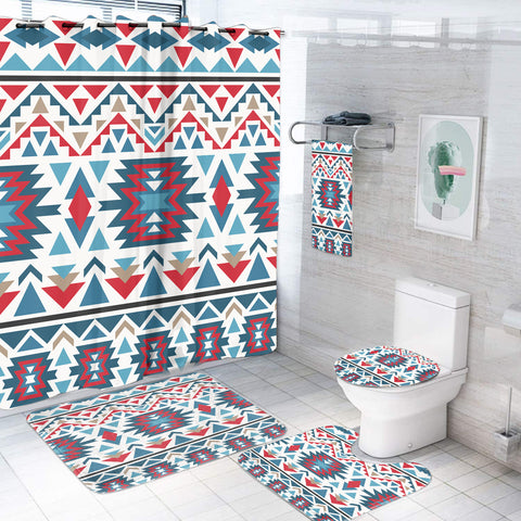 BS-000288 Pattern Native American Bathroom Set