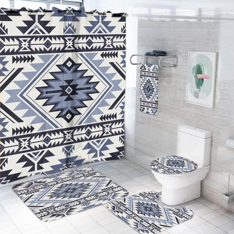 BS-000300 Pattern Native American Bathroom Set