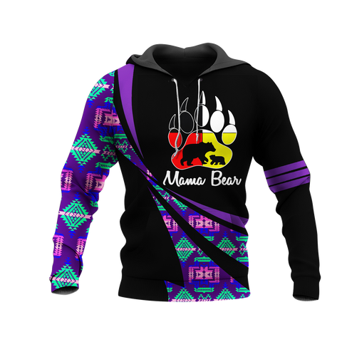 Powwow StoreHD0012061 Pattern Native Pride 3D Hoodie