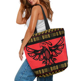 Powwow StoreGBNAT00048  Pattern Tribe Canvas Shopping Bag