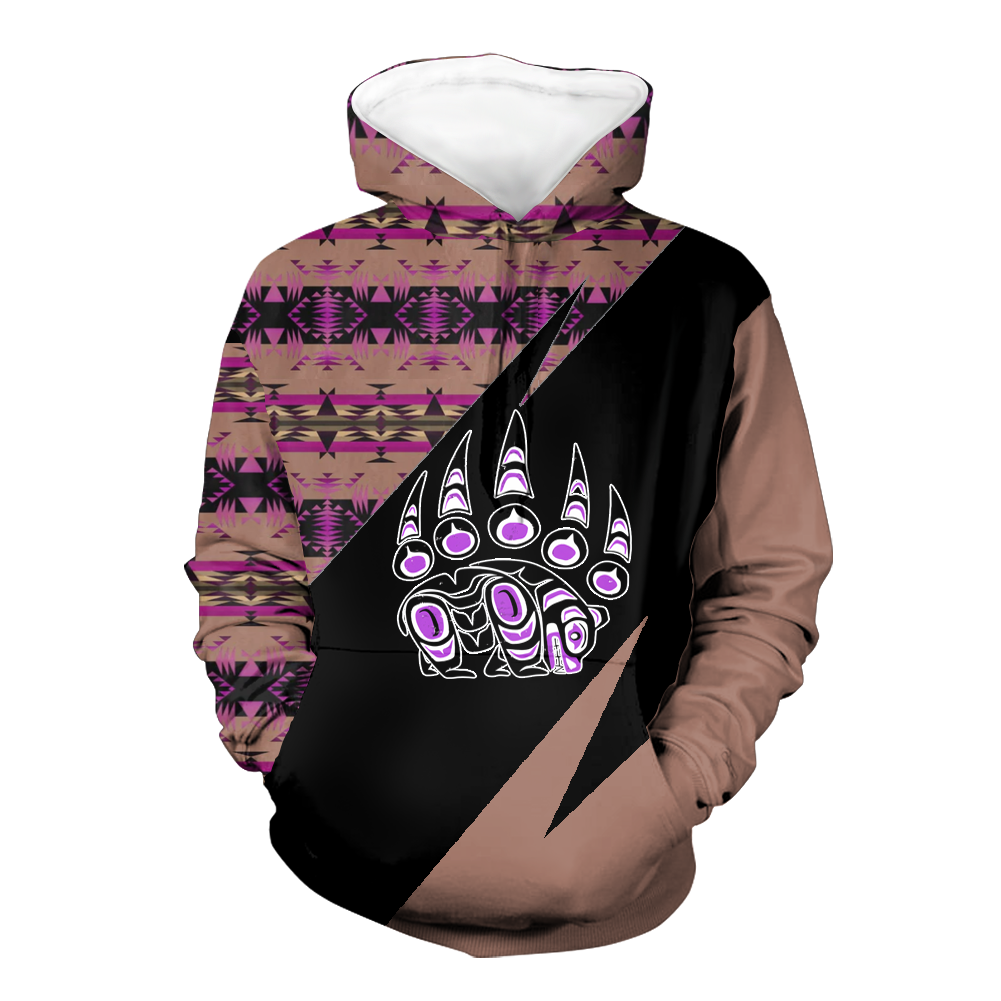 Powwow StoreHD0012153 Pattern Native Pride 3D Hoodie