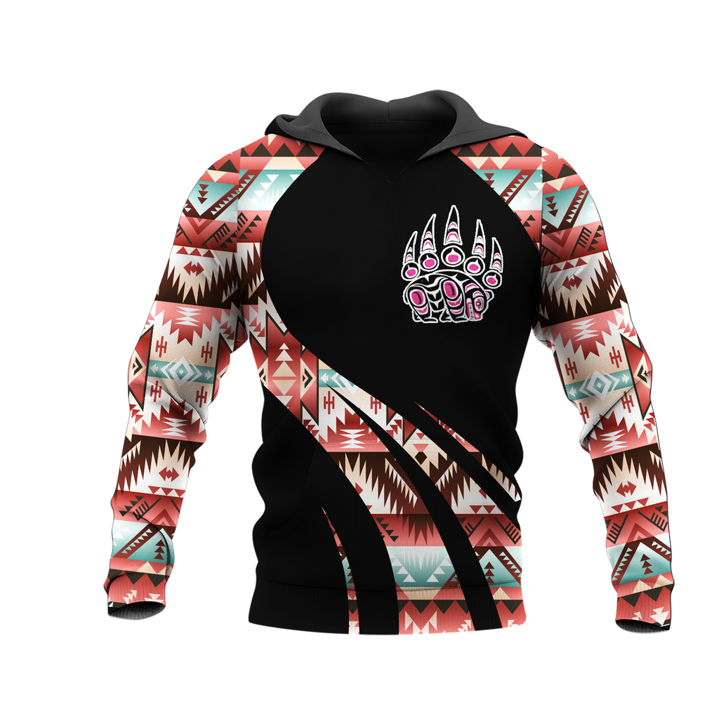 Powwow StoreHD0011708 Pattern Native Pride 3D Hoodie