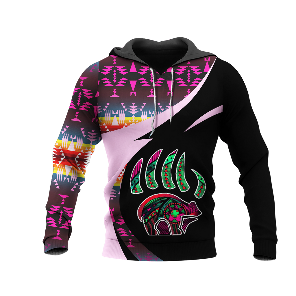 Powwow StoreHD0011290 Pattern Native Pride 3D Hoodie