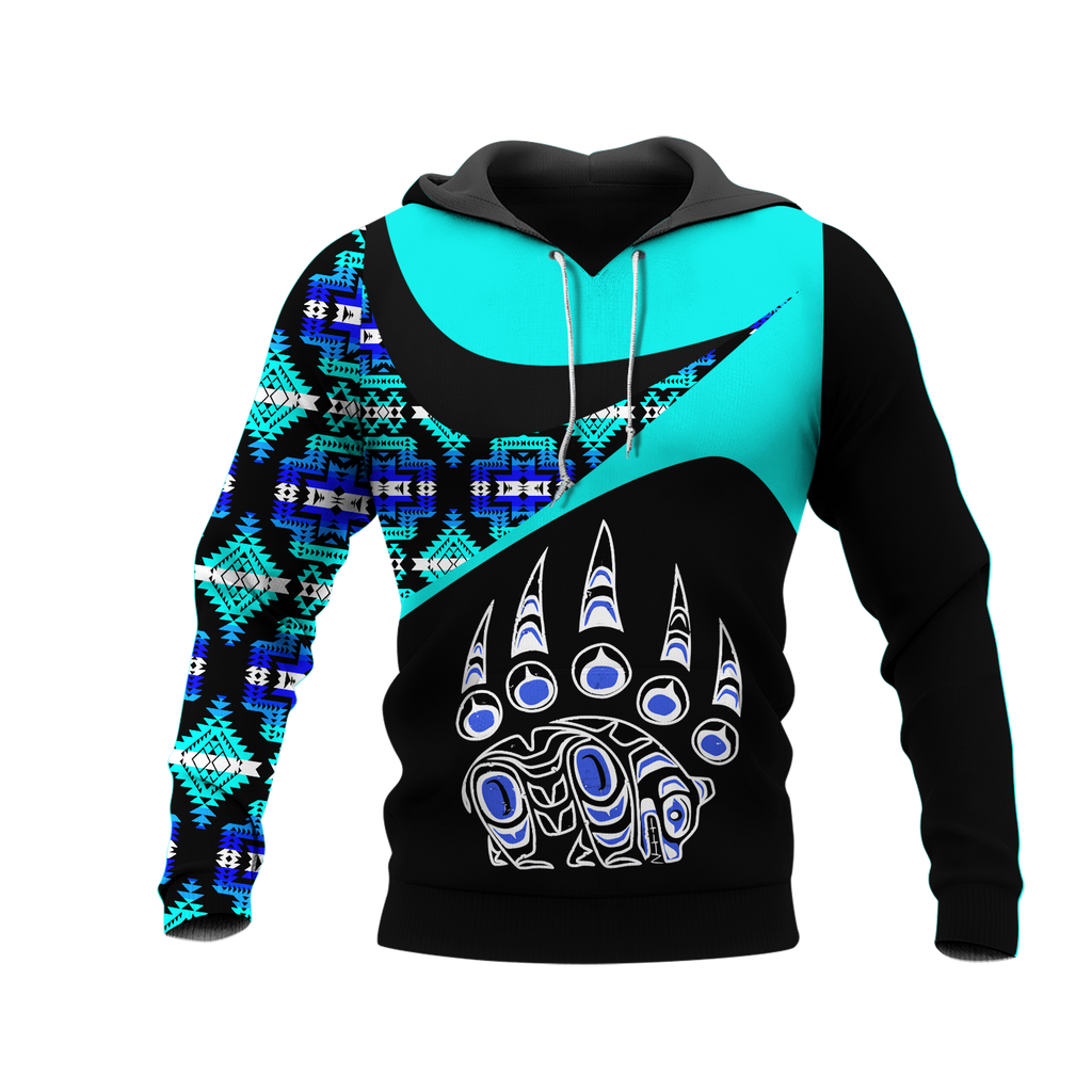 Powwow StoreHD0011426 Pattern Native Pride 3D Hoodie