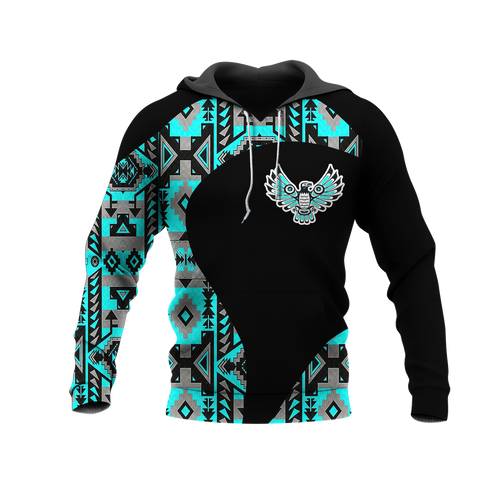 Powwow StoreHD0012486 Pattern Native Pride 3D Hoodie