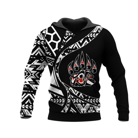 Powwow StoreHD0012403 Pattern Native Pride 3D Hoodie