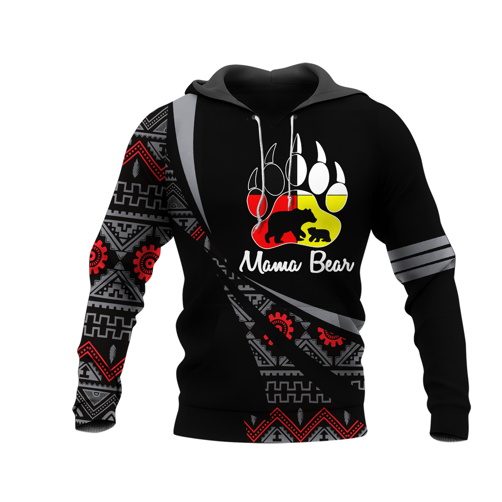 Powwow StoreHD0012062 Pattern Native Pride 3D Hoodie