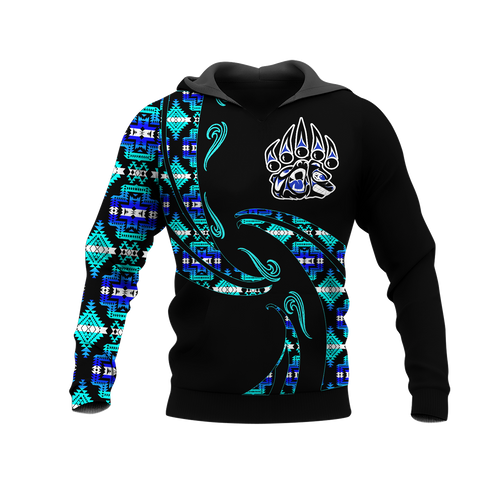 Powwow StoreHD0012373 Pattern Native Pride 3D Hoodie