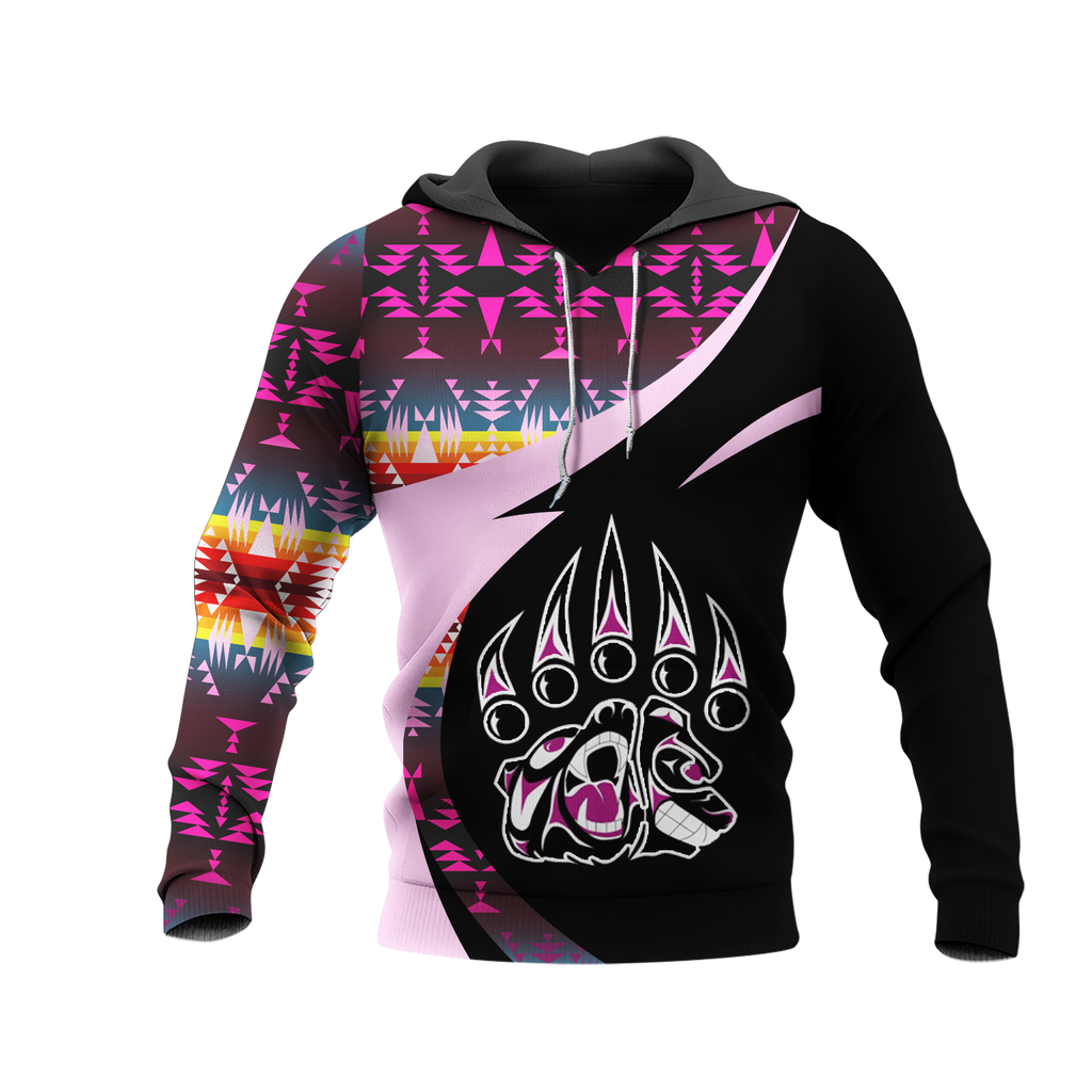 Powwow StoreHD0011291 Pattern Native Pride 3D Hoodie