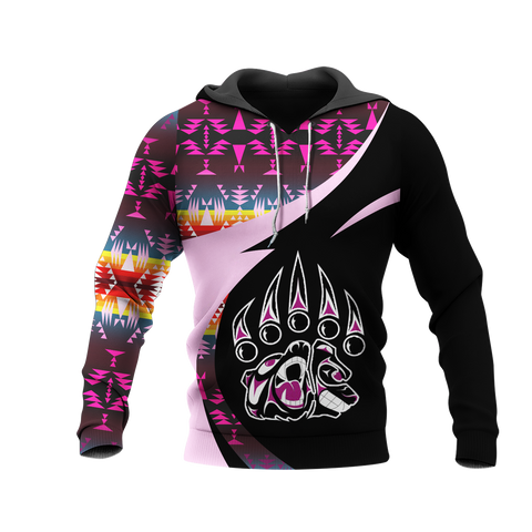 Powwow StoreHD0011291 Pattern Native Pride 3D Hoodie