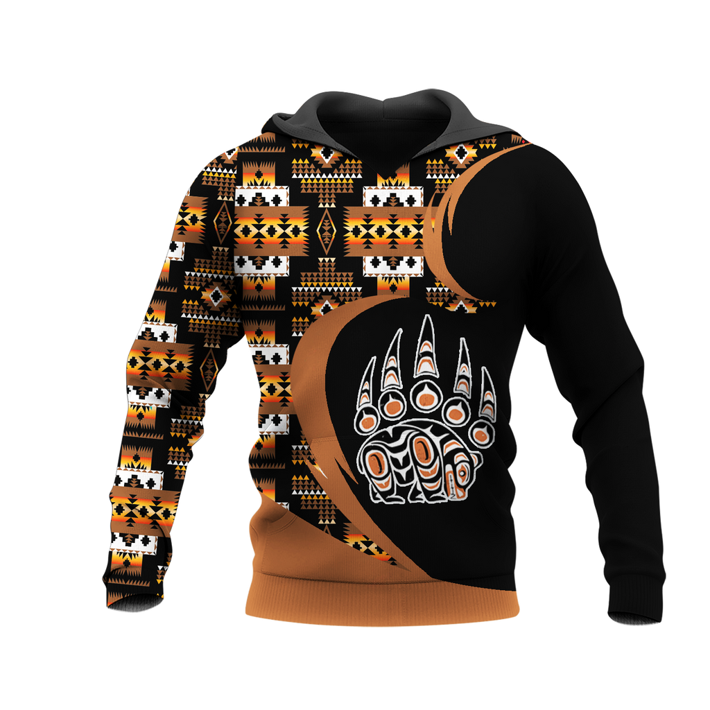 Powwow StoreHD0011221 Pattern Native Pride 3D Hoodie