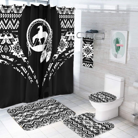 BS-000308 Pattern Native American Bathroom Set
