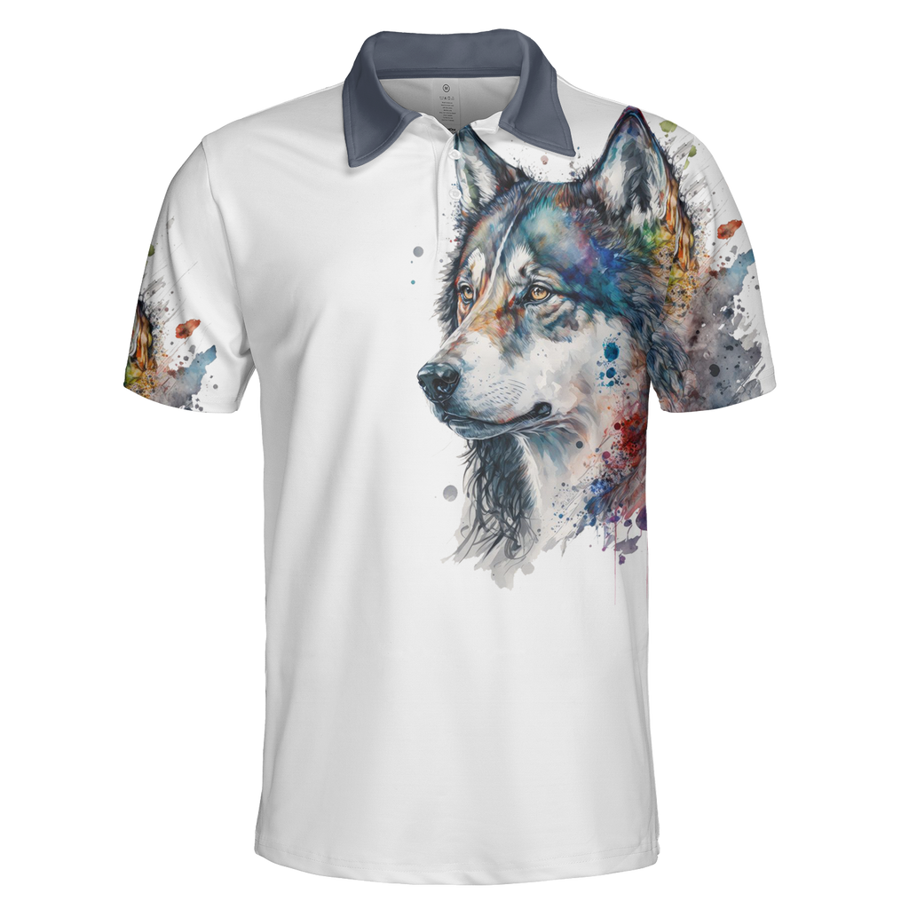 Powwow StorePOLO0061 Native American  Polo TShirt 3D