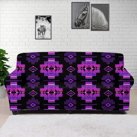 Powwow StoreGBNAT00720  Native Tribal Pattern Native Sofa Cover