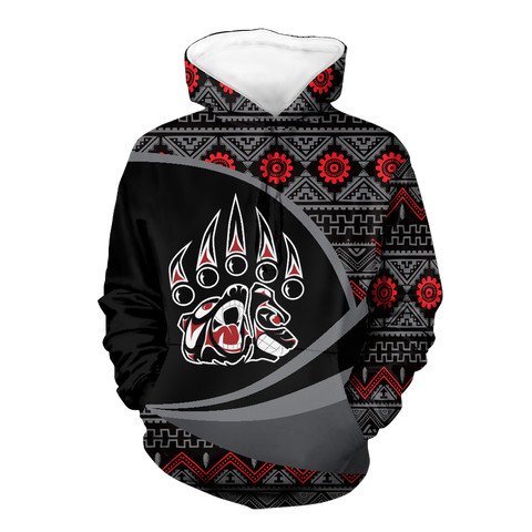 Powwow StoreHD0011494 Pattern Native Pride 3D Hoodie