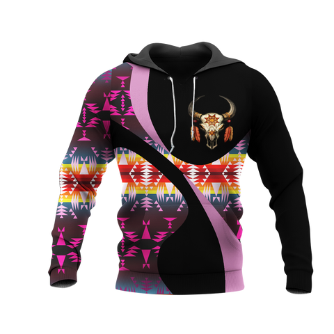 Powwow StoreHD0011492 Pattern Native Pride 3D Hoodie