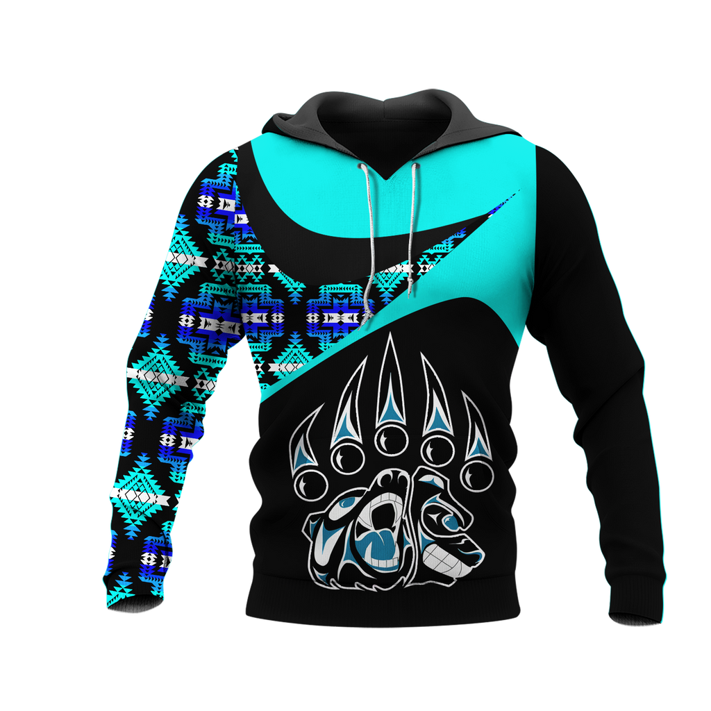 Powwow StoreHD0011428 Pattern Native Pride 3D Hoodie