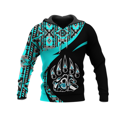 Powwow StoreHD0011292 Pattern Native Pride 3D Hoodie