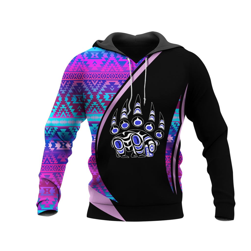 Powwow StoreHD0011856  Pattern Native Pride 3D Hoodie