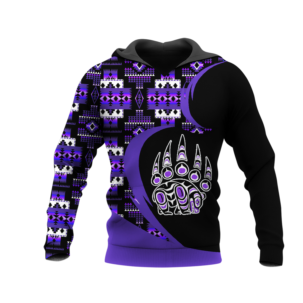 Powwow StoreHD0011222 Pattern Native Pride 3D Hoodie