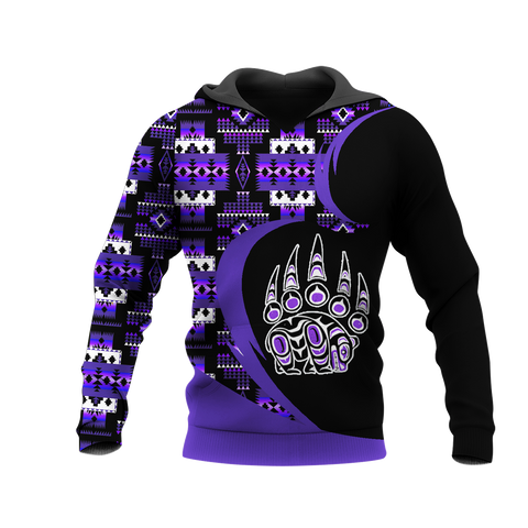 Powwow StoreHD0011222 Pattern Native Pride 3D Hoodie