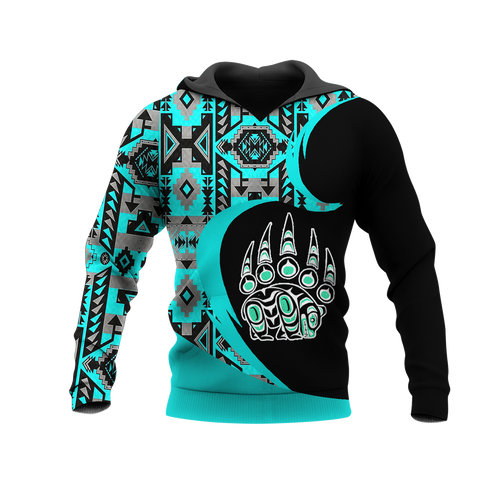 Powwow StoreHD0011223 Pattern Native Pride 3D Hoodie