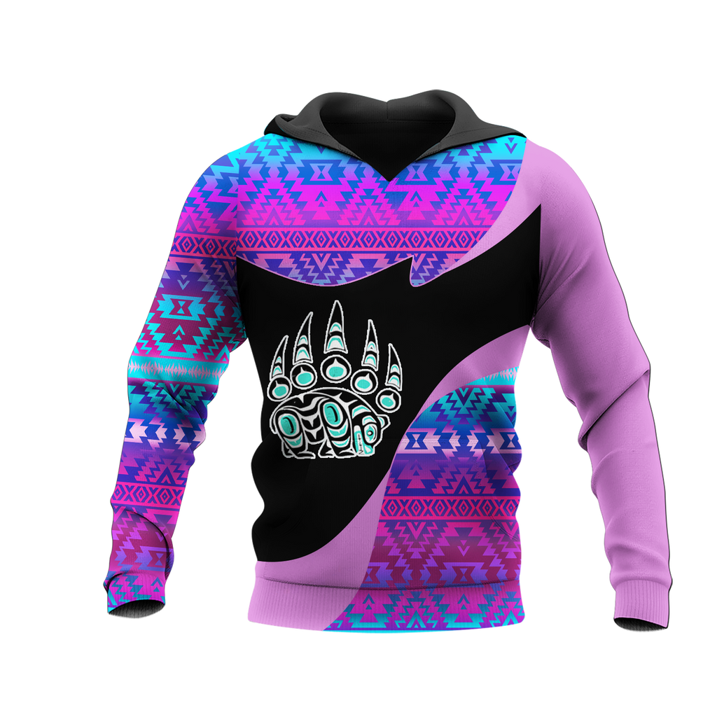 Powwow StoreHD0012012 Pattern Native Pride 3D Hoodie