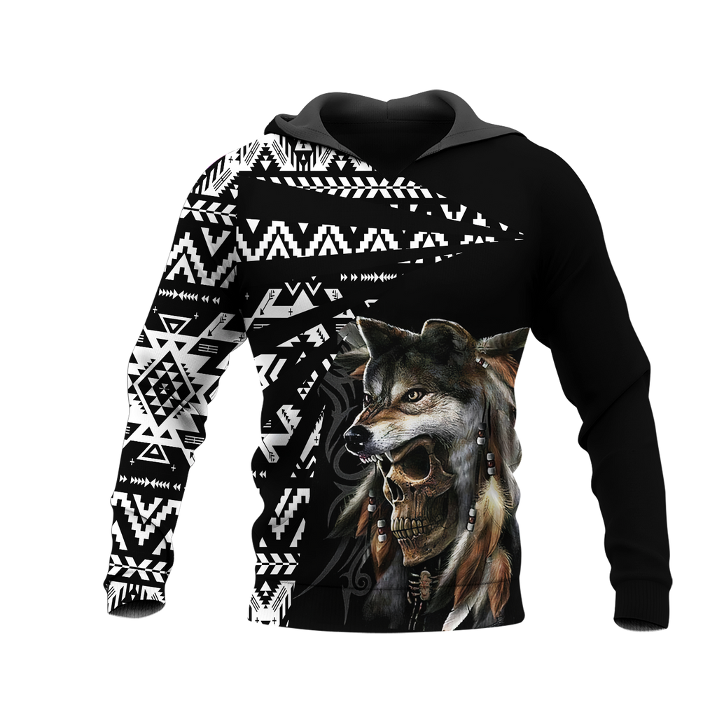 Powwow StoreHD0011911 Pattern Native Pride 3D Hoodie