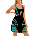 TVD0011 Pattern Native Women's Tank Vest Dress