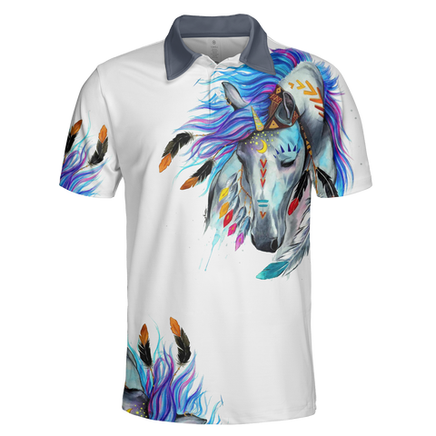 Powwow StorePOLO0059 Native American  Polo TShirt 3D