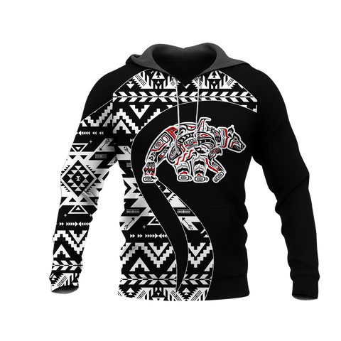 Powwow StoreHD0012463 Pattern Native Pride 3D Hoodie