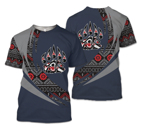 TS00103 Pattern Native American 3D T-Shirt