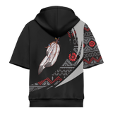 Powwow Storehd0012353 pattern native pride 3d short hoodie