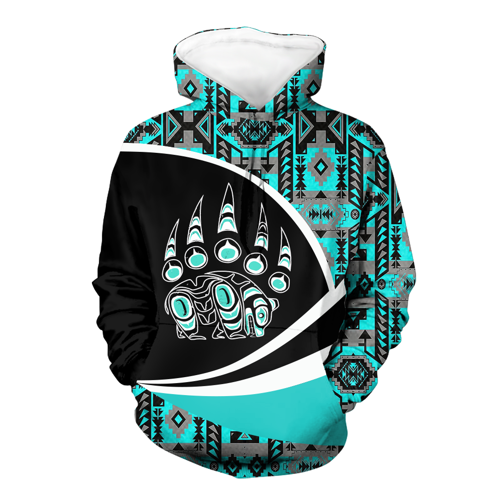 Powwow StoreHD0011337  Pattern Native Pride 3D Hoodie