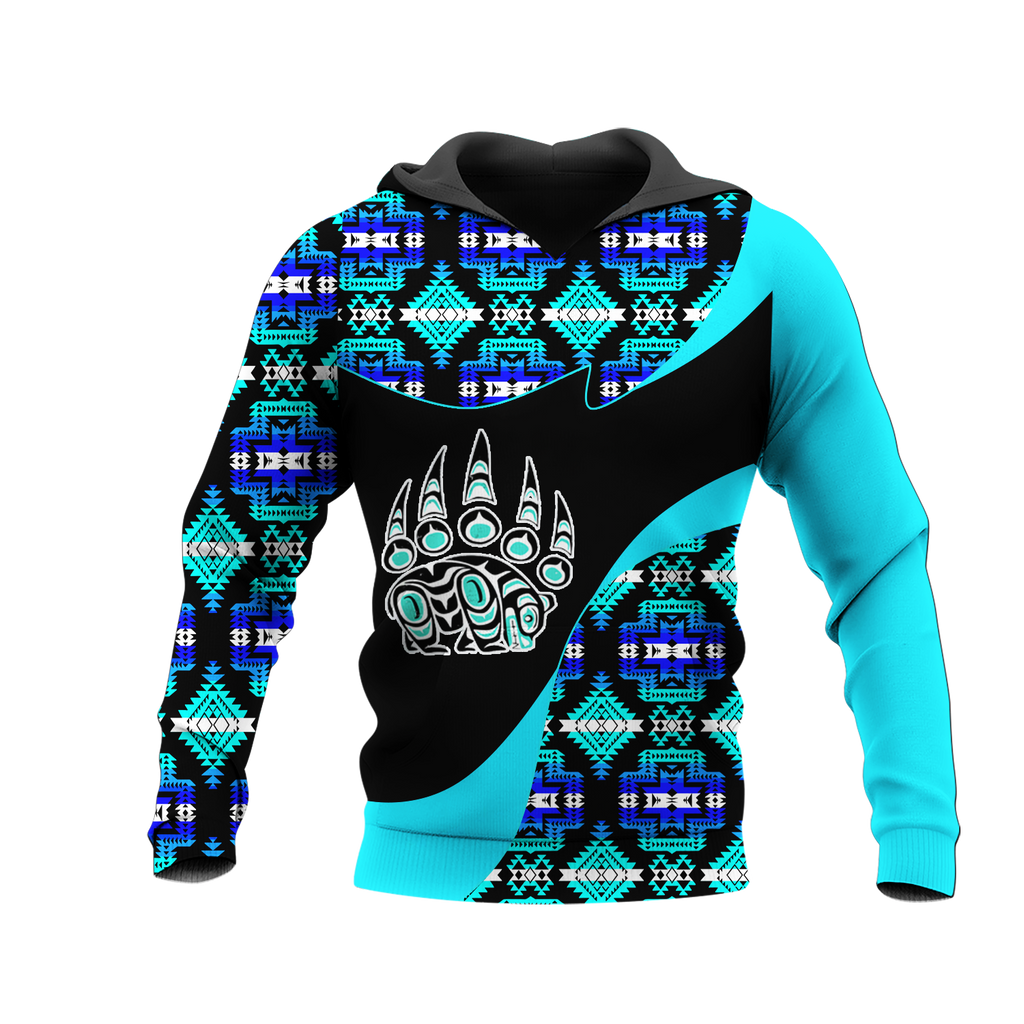 Powwow StoreHD0011985 Pattern Native Pride 3D Hoodie