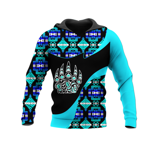 Powwow StoreHD0011985 Pattern Native Pride 3D Hoodie