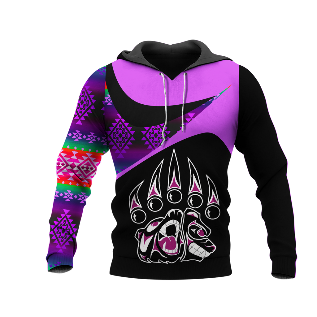 Powwow StoreHD0011403  Pattern Native Pride 3D Hoodie