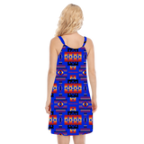 Powwow Storegb nat00046 06 native design womens o neck cami dress